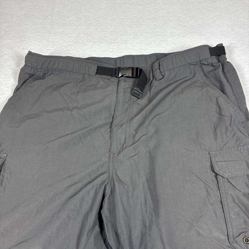 REI Convertible Hiking Pants Men's Large 32"L Gray Compact Lightweight UPF 50 - Picture 3 of 16